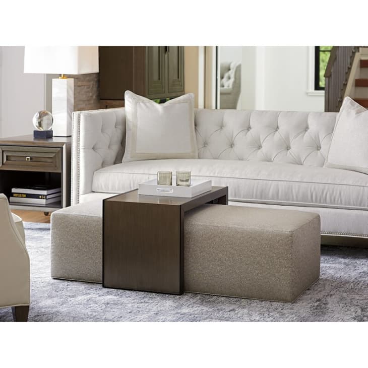 Coffee table that fits over ottoman outlet